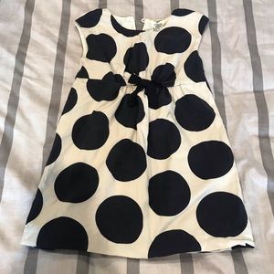 Toddler girl’s polka dot dress